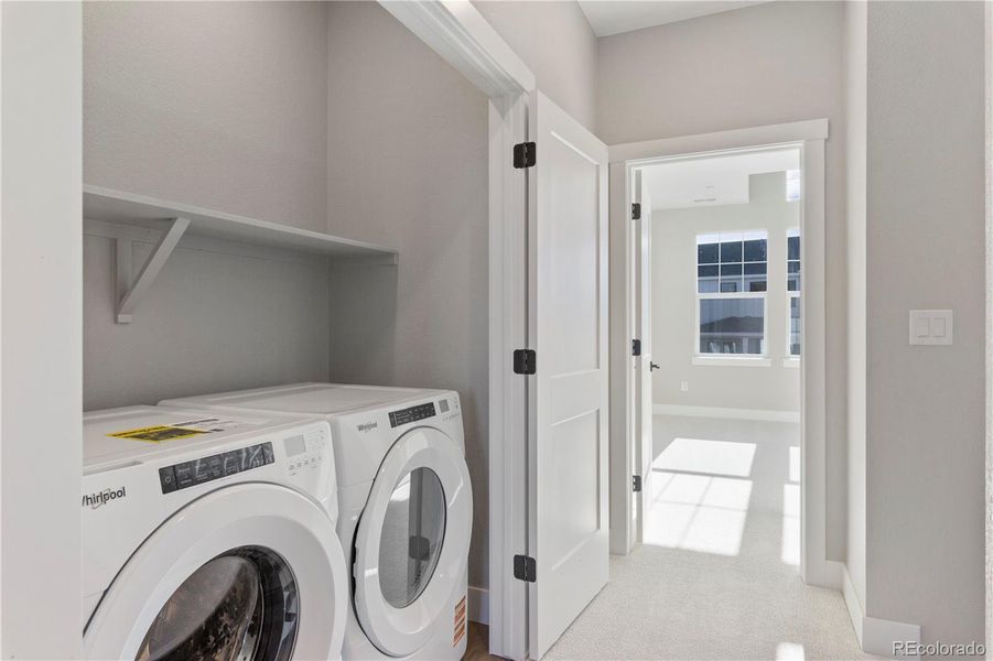 Furnished interior view inside a new home in Westerly, Erie (Image 10).