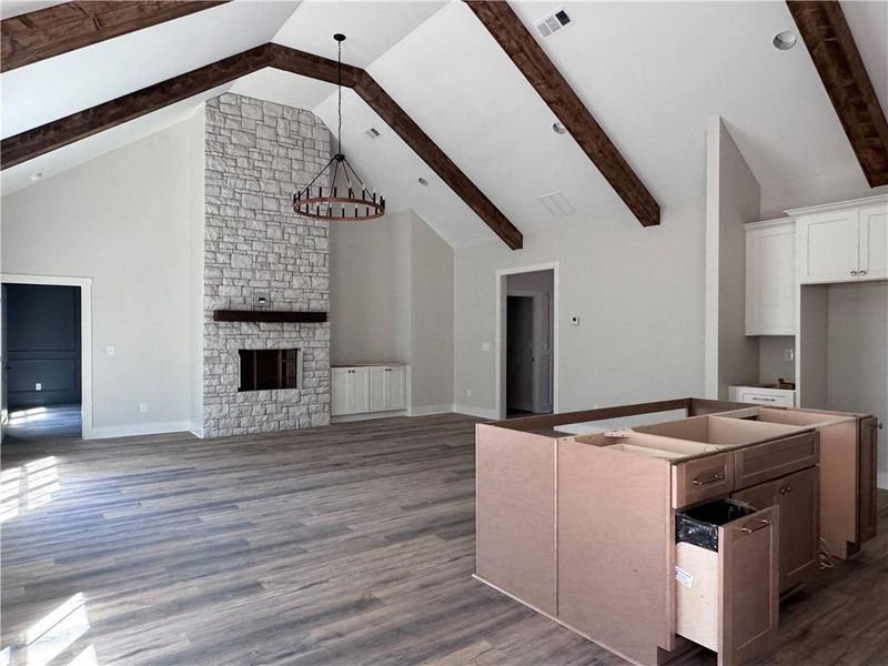 In-progress construction of a new home in , Bremen, GA (Image 26).