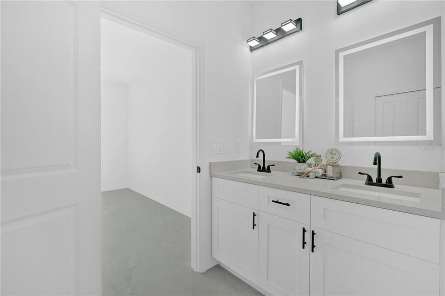 Furnished interior view inside a new home in , Punta Gorda (Image 10).