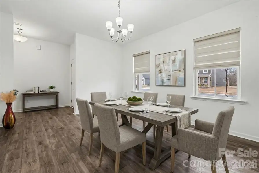 Furnished interior view inside a new home in , Charlotte (Image 6).