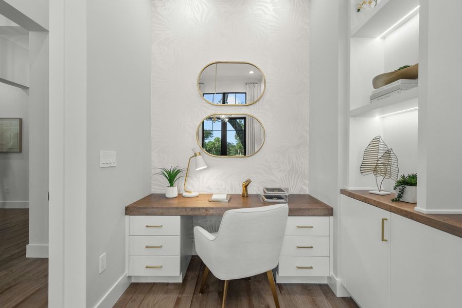 2D floor plan layout for the Indigo Grande 4 by GHO Homes in Seaglass, Vero Beach, FL (Image 75).