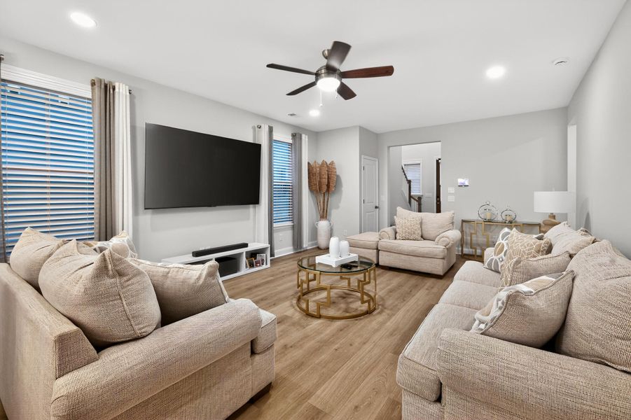 Furnished interior view inside a new home in , Moncks Corner (Image 4). Furnished interior view inside a new home in , Moncks Corner (Image 4).