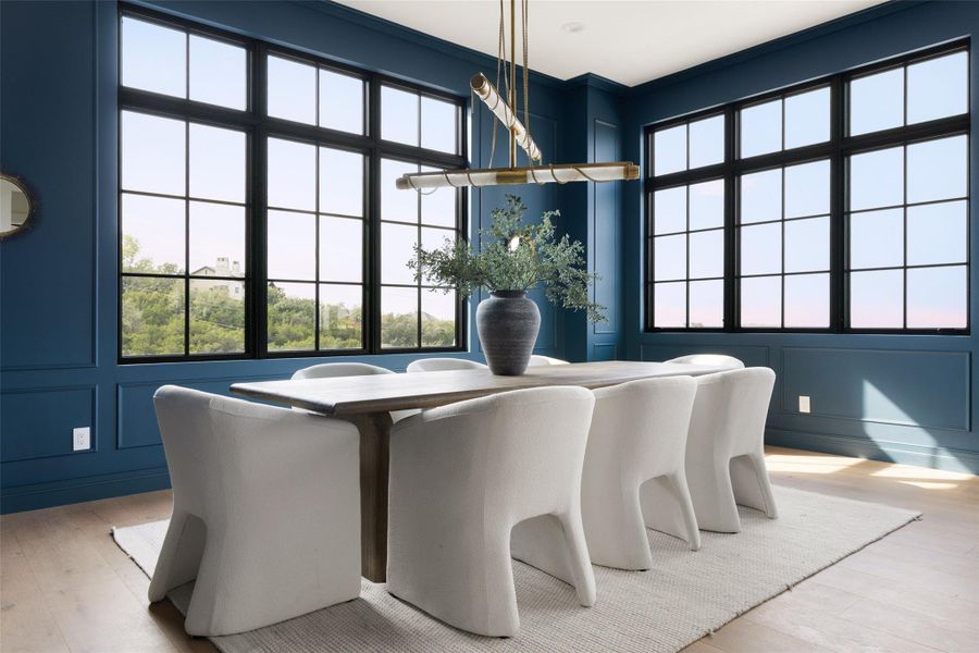 Furnished interior view inside a new home in , Austin (Image 37). Furnished interior view inside a new home in , Austin (Image 37).