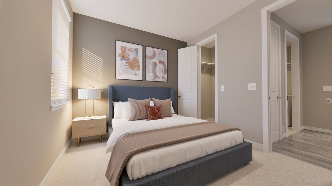 Representative furnished interior of a home built from the Lakeway by Tricoast Homes in La Segarra 40', Brookshire (Image 25).