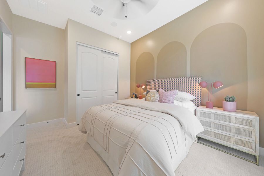 Representative furnished interior of a home built from the Garnet by Mattamy Homes in Landmarke, Queen Creek (Image 41).