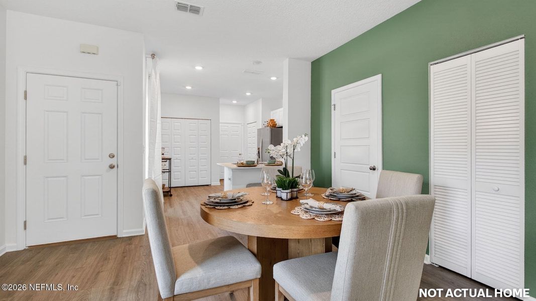 Furnished interior view inside a new home in Liberty Cove, Yulee (Image 7).