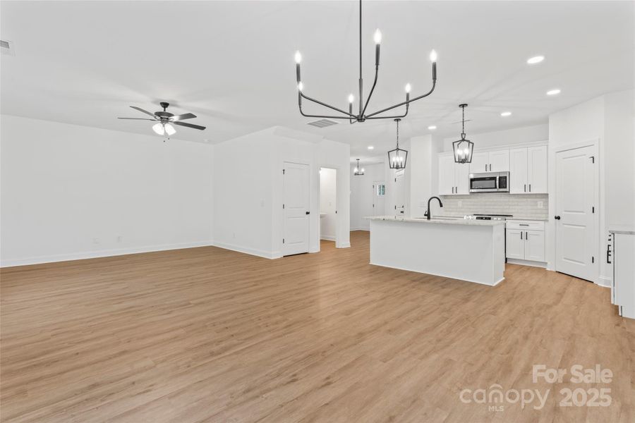 Spacious, unfurnished interior of a new home in , Albemarle (Image 23).