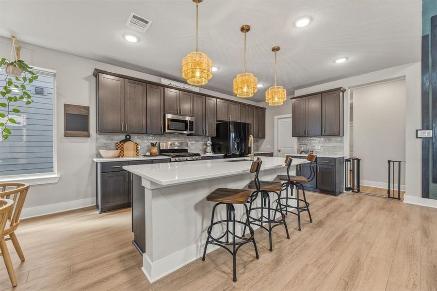 Furnished interior view inside a new home in , McKinney (Image 29). Furnished interior view inside a new home in , McKinney (Image 29).