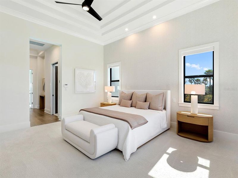 Furnished interior view inside a new home in , Lakewood Ranch (Image 45).