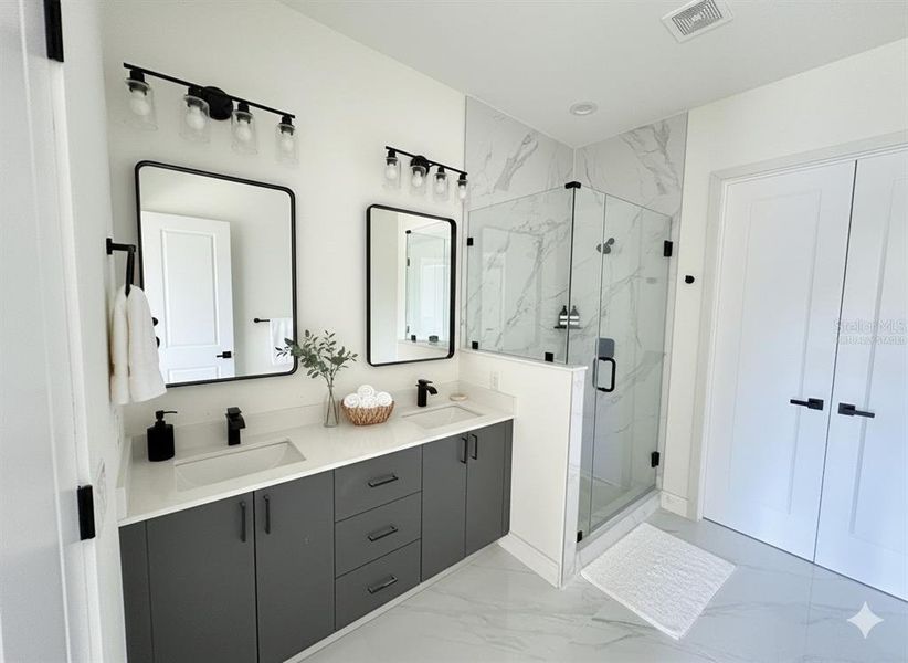 Furnished interior view inside a new home in , Port Charlotte (Image 6). Furnished interior view inside a new home in , Port Charlotte (Image 6).