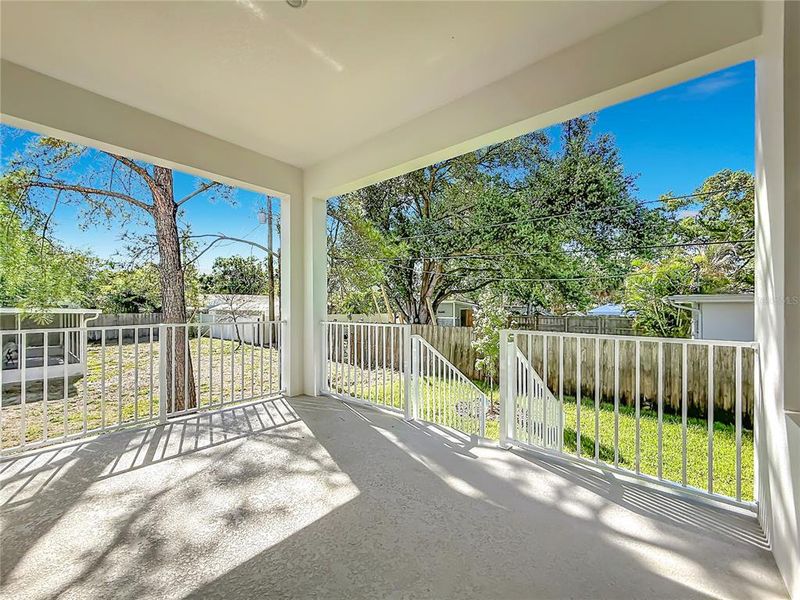 Exterior details and patio area of a home in , Tampa (Image 26). Exterior details and patio area of a home in , Tampa (Image 26).