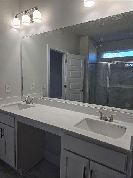 Furnished interior view inside a new home in Waters Edge, Mansfield (Image 6).