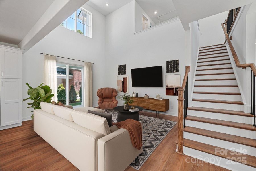 Virtually Staged Great Room