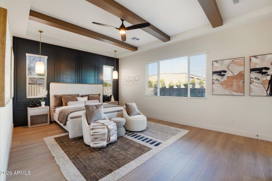 Beautiful Primary Bedroom