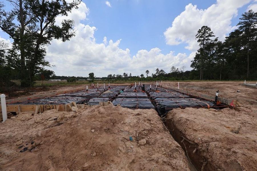 Every foundation at DWH is engineered and it’s inspected three times! We do not do “batch” testing.  Rest easy knowing your foundation comes with a 10 year warranty.