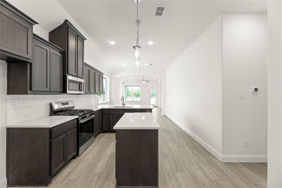 Furnished interior in a model home at Walden Pond West in Forney (Image 16). Furnished interior in a model home at Walden Pond West in Forney (Image 16).