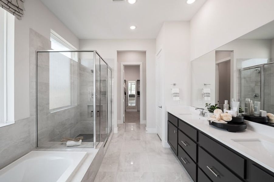 Representative furnished interior of a home built from the Goldeneye by Tri Pointe Homes in Cascade at Azalea Trails, Cypress (Image 18). Representative furnished interior of a home built from the Goldeneye by Tri Pointe Homes in Cascade at Azalea Trails, Cypress (Image 18).