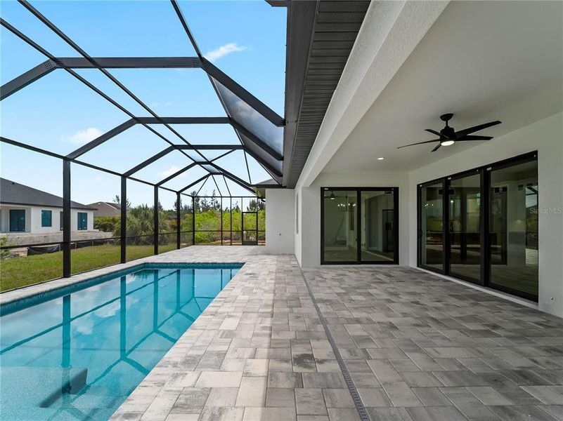 Exterior details and patio area of a home in , Port Charlotte (Image 49). Exterior details and patio area of a home in , Port Charlotte (Image 49).