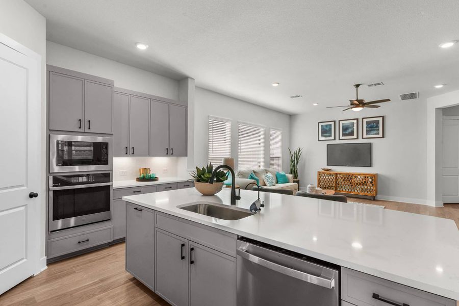 Furnished interior view inside a new home in Nolina, Georgetown (Image 11).