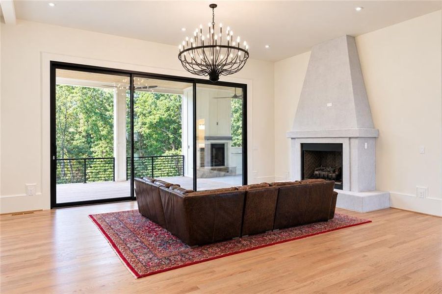 Furnished interior view inside a new home in , Milton (Image 55).