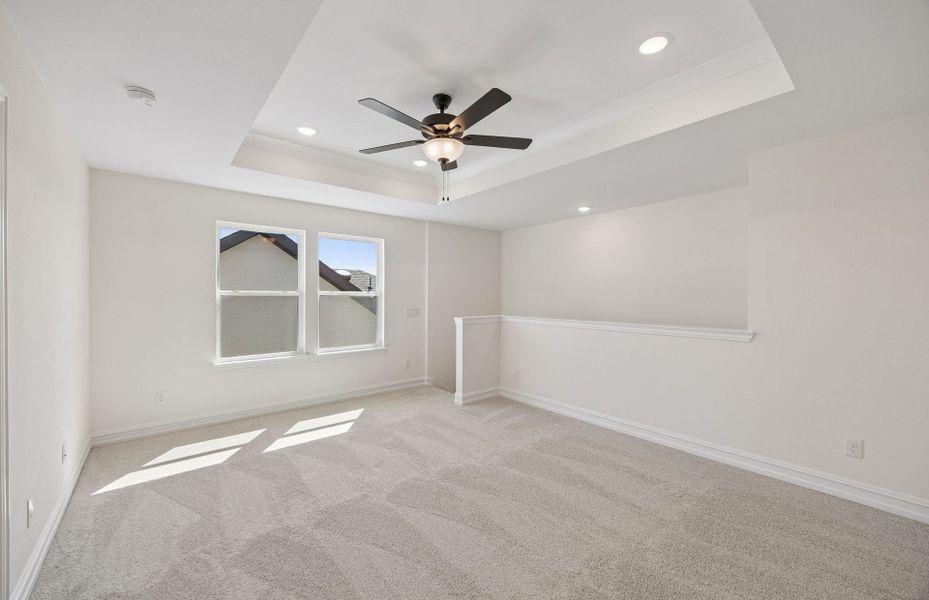 Spacious, unfurnished interior of a new home in Rosemary Fields, Godley (Image 14). Spacious, unfurnished interior of a new home in Rosemary Fields, Godley (Image 14).