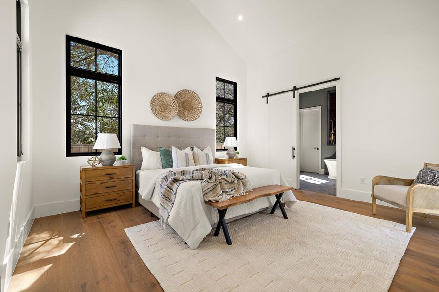 Furnished interior view inside a new home in , Austin (Image 12).