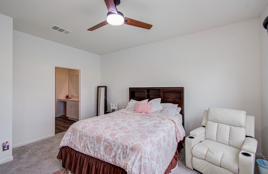 Furnished interior view inside a new home in Sunterra, Katy (Image 29). Furnished interior view inside a new home in Sunterra, Katy (Image 29).