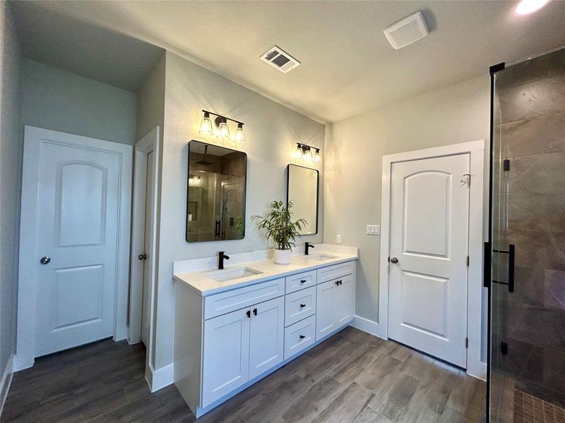 Primary bathroom. Primary bathroom.