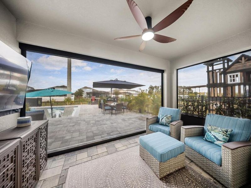 Exterior details and patio area of a home in , Orlando (Image 3).