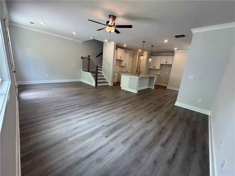 Spacious, unfurnished interior of a new home in The Towns at Auburn Station East, Auburn (Image 17).