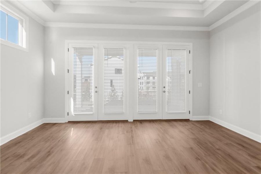 Spacious, unfurnished interior of a new home in Promenade at Sawnee Village, Cumming (Image 23).