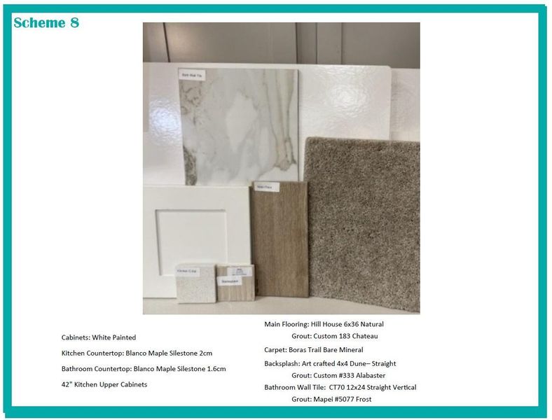 Sample of building materials used in homes in , Spring (Image 10).