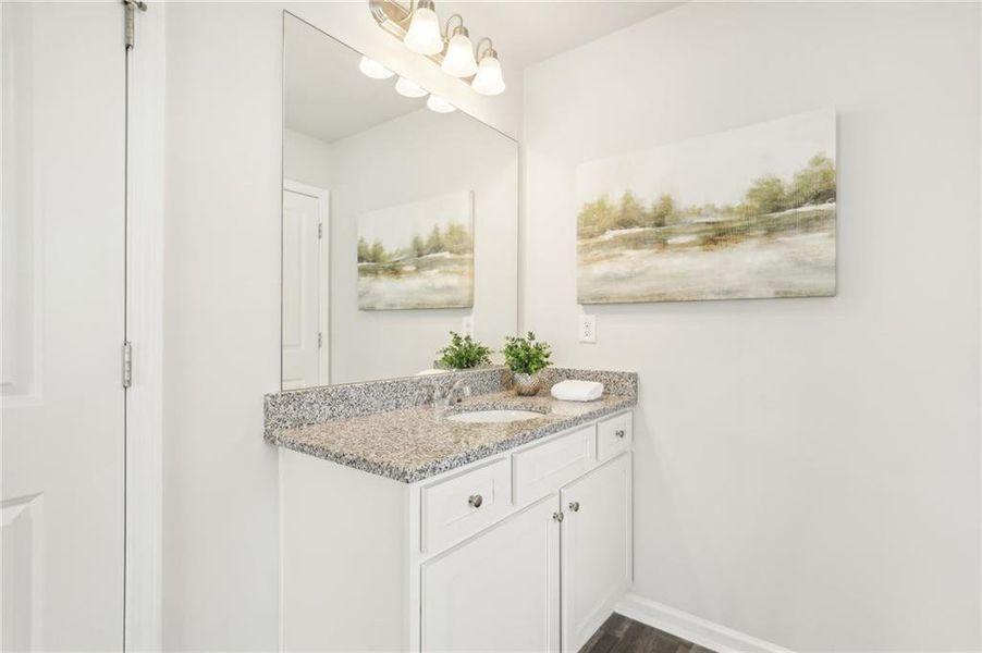 Furnished interior view inside a new home in Fairview Lake, Conyers (Image 39).