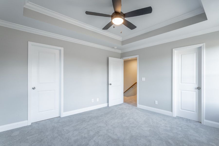 Spacious, unfurnished interior of a new home in The Nassau, Chattanooga (Image 23).