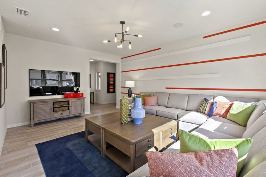 Representative furnished interior of a home built from the Irving by Pacesetter Homes in Village At Manor Commons, Manor (Image 10). Representative furnished interior of a home built from the Irving by Pacesetter Homes in Village At Manor Commons, Manor (Image 10).