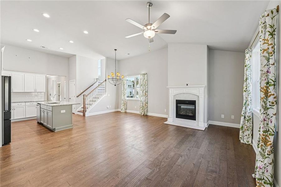 Spacious, unfurnished interior of a new home in , Canton (Image 42).