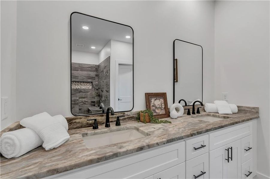 Furnished interior view inside a new home in , Ellijay (Image 8).