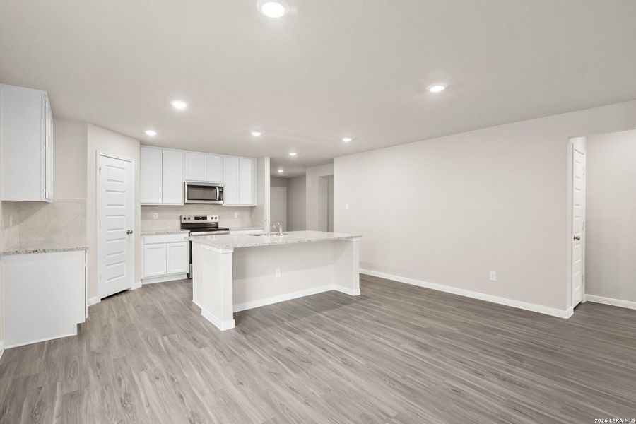 Furnished interior view inside a new home in Swenson Heights, Seguin (Image 11).