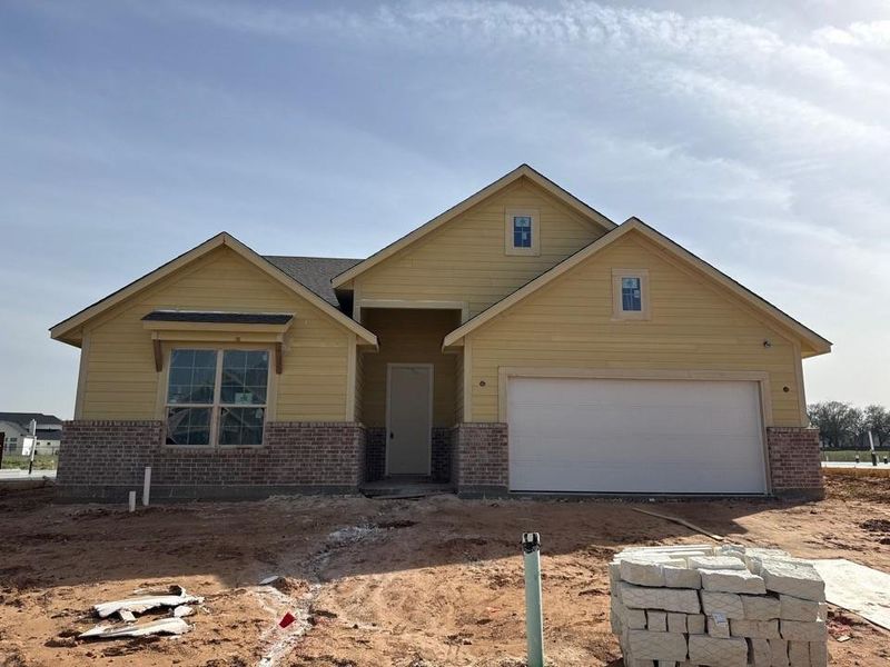 In-progress construction of a new home in Covenant Park, Springtown, TX (Image 3).