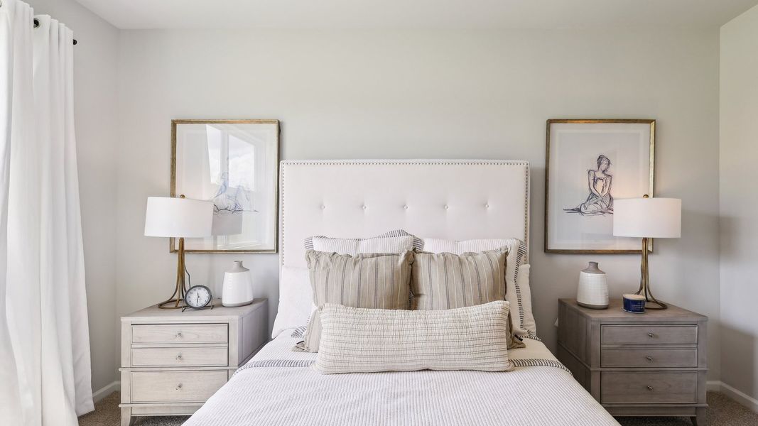 Furnished interior view inside a new home in Woodbridge Glen Single Family, Lebanon (Image 8).