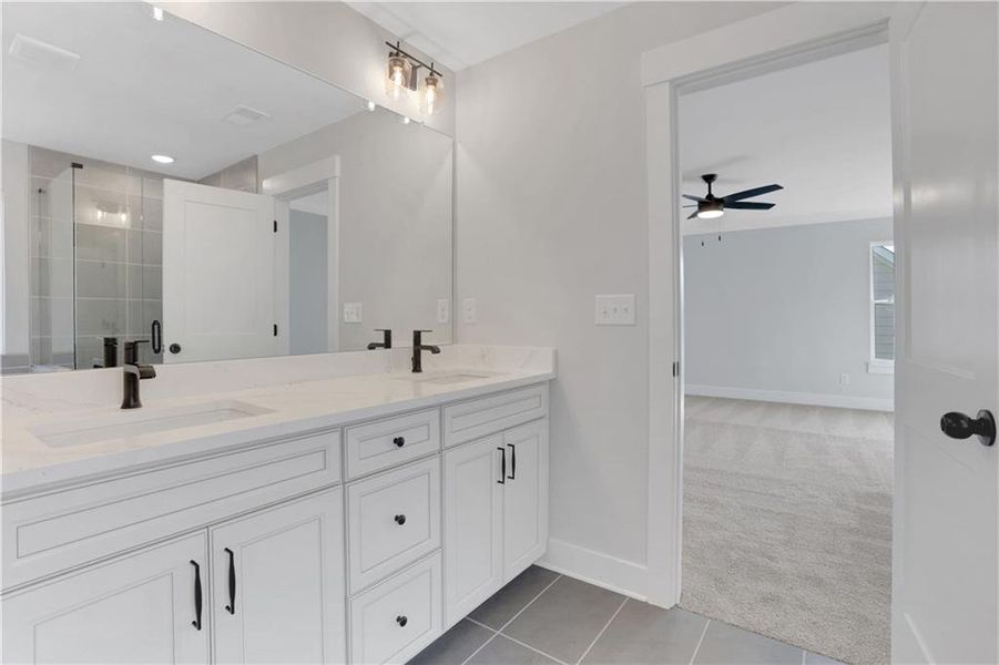 Furnished interior view inside a new home in Marble Tree, Ball Ground (Image 14).