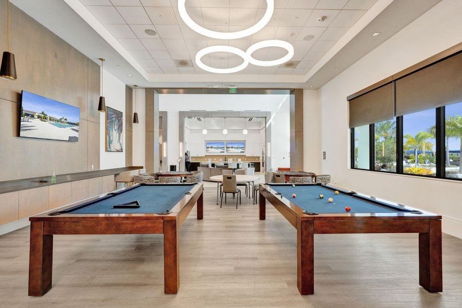 Cresswind Clubhouse Billiards