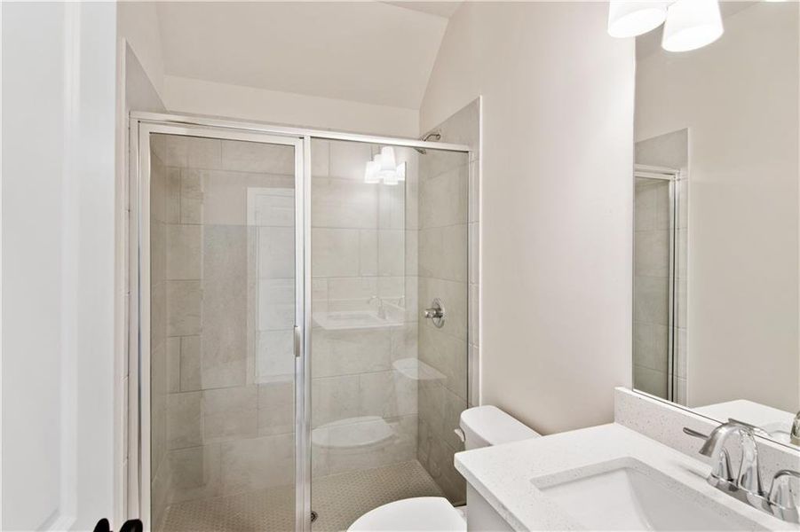 Furnished interior view inside a new home in Waterhaven, Cumming (Image 10).