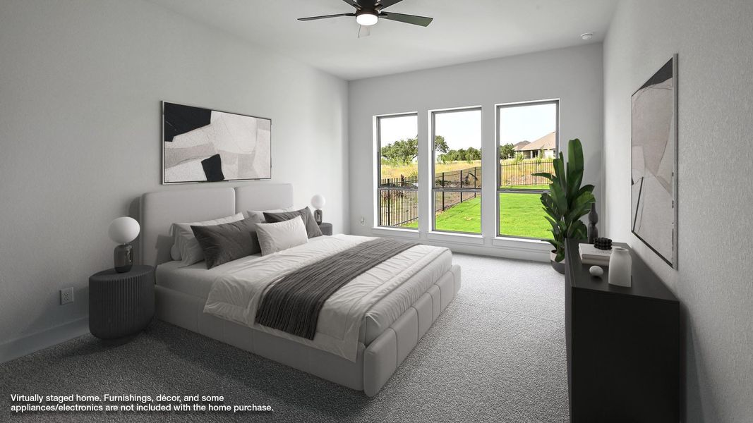 Empty room featuring recessed lighting, light wood finished floors, and baseboards