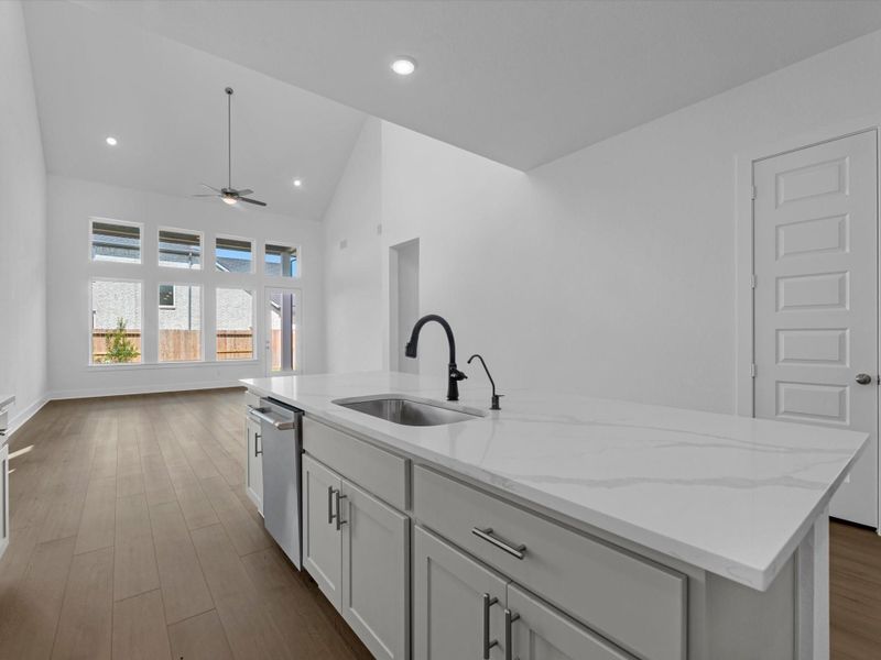 Furnished interior view inside a new home in Pecan Ridge, Fulshear (Image 8).
