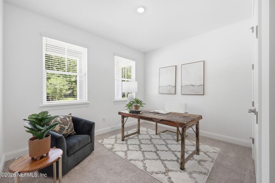 Furnished interior view inside a new home in Palm Coast Homes, Palm Coast (Image 9).