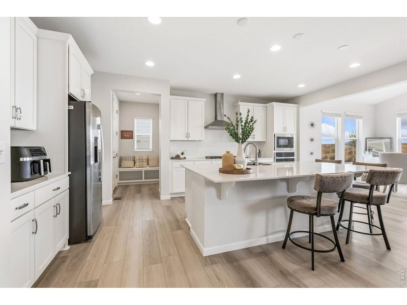 Furnished interior view inside a new home in Prairie Song, Windsor (Image 6).