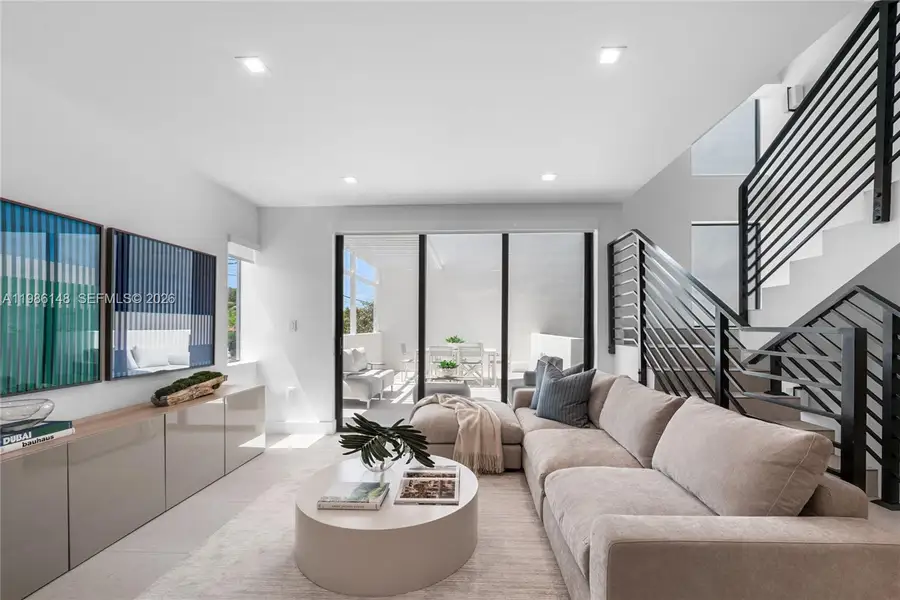 Furnished interior view inside a new home in , Miami (Image 3). Furnished interior view inside a new home in , Miami (Image 3).