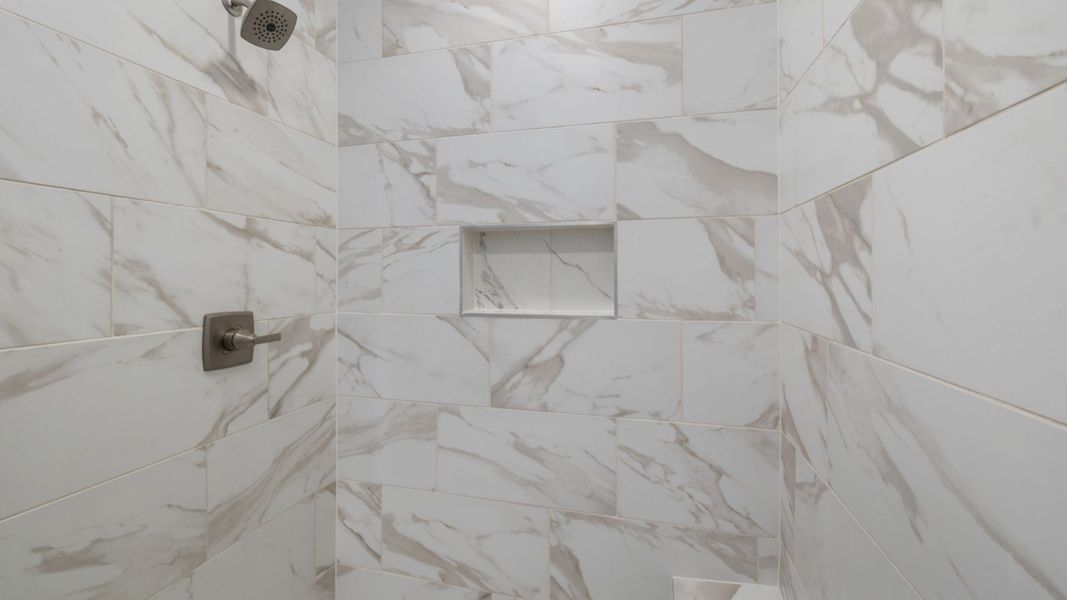 Close-up of interior finishes inside a home in The Courtyards at Oak Grove, Durham (Image 21).