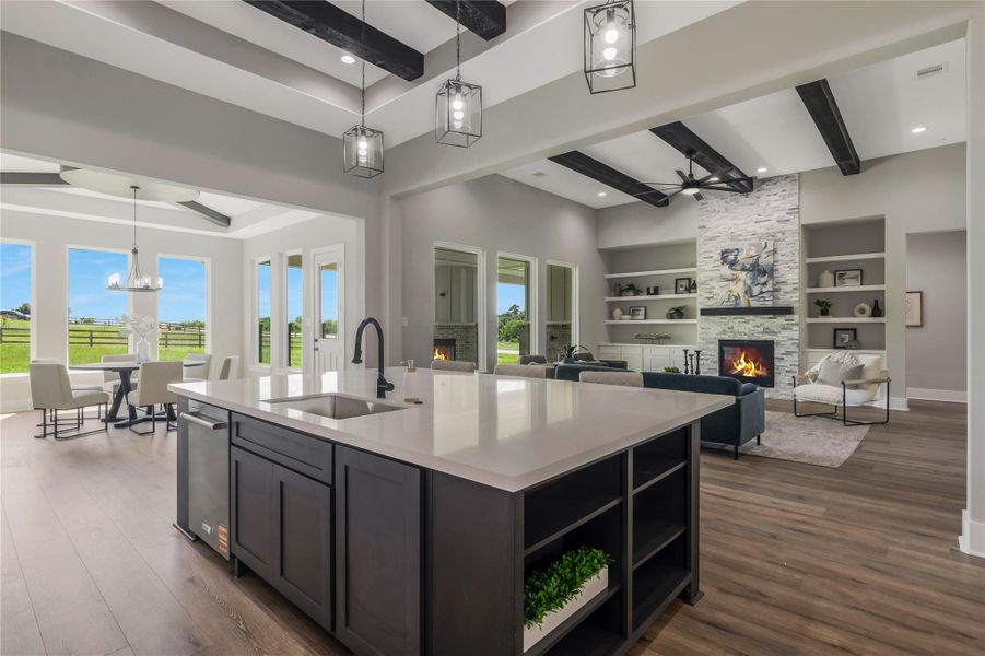 Furnished interior view inside a new home in , Chappell Hill (Image 19). Furnished interior view inside a new home in , Chappell Hill (Image 19).